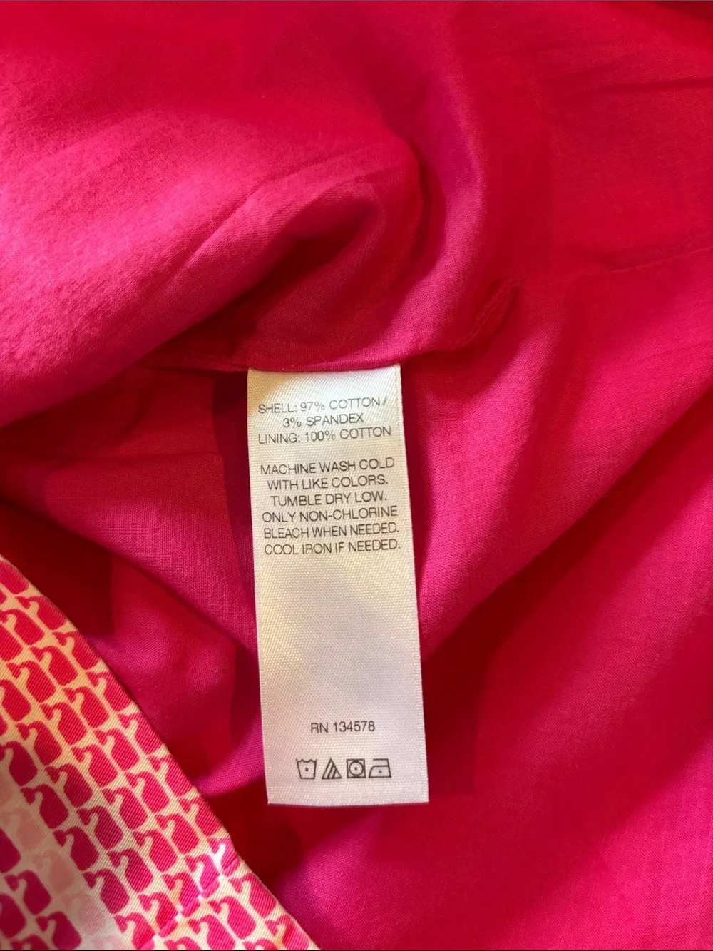 Vineyard Vines Pink White Whale Print Mini Skirt Size 8 EUC